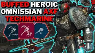 Techmarine IMPALES Tyranids With BUFFED Heroic Omnissian Axe - True Solo Absolute | Space Marine 2