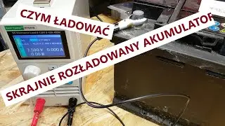 Charging a severely discharged battery - with a charger