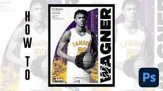 Photoshop Sports Design Tutorial: Player Poster