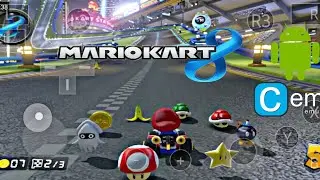 MARIO KART 8 (WII U) GAMES TEST WITH CEMU EMULATOR IN (IQ NEO 10R)😮🔥
