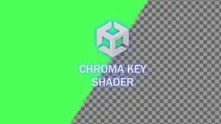 Chroma key, green screen remover shader graph in Unity