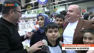 SÜLEYMAN NEREDE İLE RAMAZAN ALIŞVERİŞİ  01  23 MART 2023