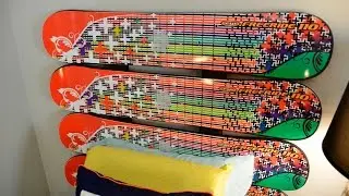 DIY: How to Build a Toy Snowboard Headboard
