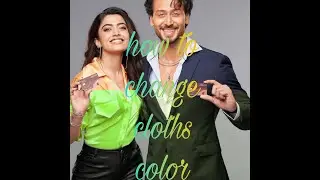 kpdo ke color chnge kese kre! how to chnge cloths color! 2minute m dress chnge #picsart #shortvideo