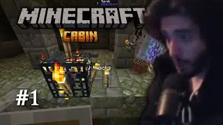 Modlu Minecraft Oynuyoruz! | Minecraft CABIN Modu | Bölüm 1
