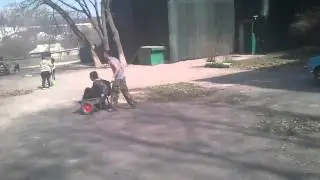 Поездка на тачке
