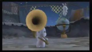 Rabbids Go Home (Wii) First 30 Minutes - Part 1: Moon is Home?