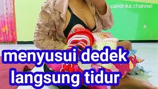 Habis di kasih ASI dedek langsung tidur pulas