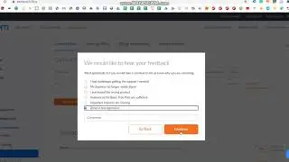 Cancel ZOOM credit card billing plan