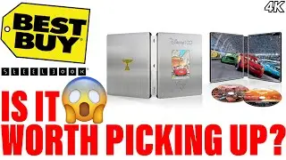 CARS Disney 100 4K #steelbook #unboxing and #review #fyp