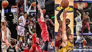 LeBron James' Best Dunk On Every Team In The NBA Of 2018 Season