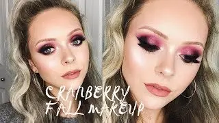 SULTRY CRANBERRY FALL MAKEUP TUTORIAL