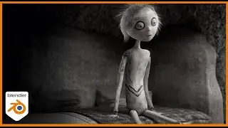 Creating a wooden character in Blender - part 2