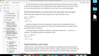 Determining Whether Two Values Have the Same Type and Are Equal (JavaScript)