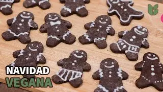 Vegan Christmas Cookies - Gingerbread Cookies 🎄 - breakvegan