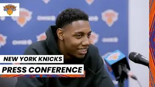 RJ Barrett | NY Knicks Media Availability (April 29, 2023)