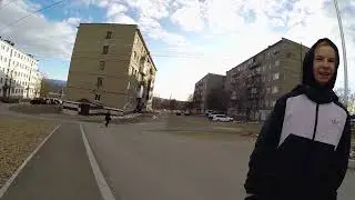 Магадан.  Пос.  Сокол.  14 октября 2023 г.