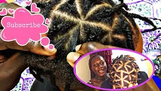 I let my girlfriend do my hair ( how to do twist on natural hair)