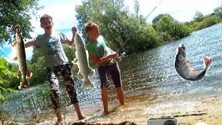Рыбалка на спиннинг на окуня и щуку