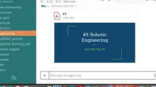 Posting a Presentation Link to Slack