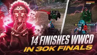 14 FINISHES WWCD IN 30K FINALS | IGL POV WITH CALLS ☮️🧿| BGMI 🇮🇳