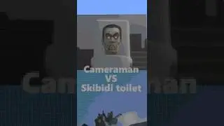 cameraman vs skibidi toilet in minecraft