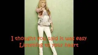 Hannah Montana 3 - Don't Wanna Be Torn w/Lyrics