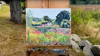 Impression of Concord Farmland, the Artist Journal