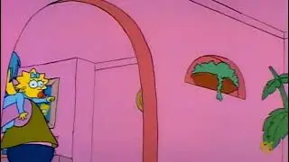 Smoothest Animation In Episode 13 in Season 1 of The Simpsons
