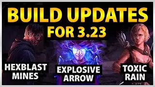 [PoE 3 23] Build Updates (EA Ballista, TR Ballista, Hexblast Mines) for Affliction League