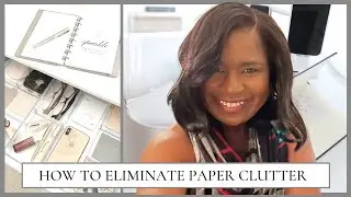 Tips & Tricks To Organizing Paper Clutter At Home