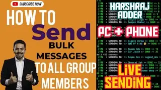 How to Send Bulk Messages in Telegram ||Bulk Message sender for telegram 