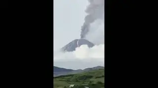 The Giant Awakens: Klyuchevskaya Sopka Volcano Erupts After Massive Quake in Kamchatka