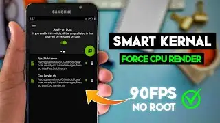 Smart Kernal (No Root) | Force Cpu Render To Fix Lags & Fps Drops