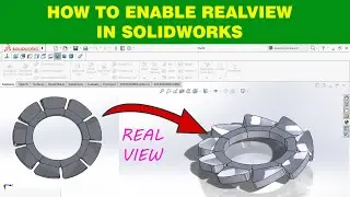 HOW TO ACTIVATE REALVIEW | SOLIDWORKS