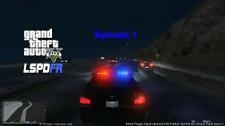 GTA 5 LSPDFR episode 1 norsk Komentator