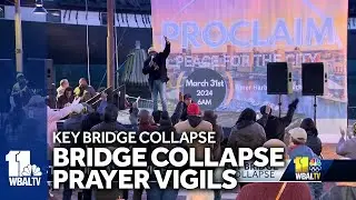 Baltimore churches hold Easter vigils for Key Bridge collapse victims