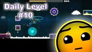 Geometry Dash World | Daily Level #10 | Magnificent by Berkoo/Berk004 (Hard/Coins) - Porky