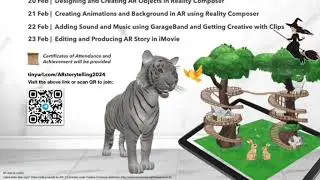Teaser: Crafting Immersive Stories using AR on iPad