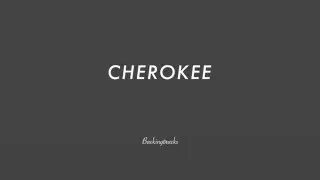 CHEROKEE chord progression - Backing Track