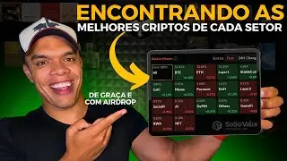 ENCONTRANDO AS MELHORES CRIPTOS DE CADA SETOR + AIRDROP SOSOVALUE