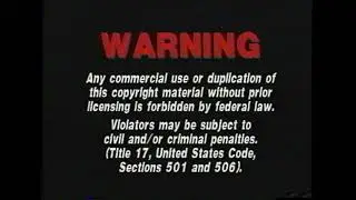 WARNING intro movie (1998)