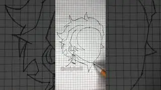 Как нарисовать Танджиро