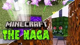 Portal To A GIANT Serpent In Minecraft - Twilight Forest Mod