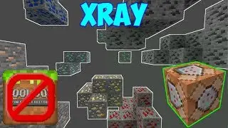 Чит XRay в Майнкрафт ПЕ без ToolBox | XRay на командных блоках в Minecraft Bedrock Edition