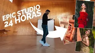24 HORAS en el ESTUDIO de FOTOGRAFÍA de MIS SUEÑOS ⏰🔥