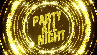 Gold Party Titles Promo Template for After Effects || Free Download