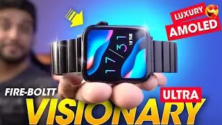 NEW *ULTRA* Premium Smartwatch With AMOLED Display! ⚡️ Fire-Boltt Visionary ULTRA Smartwatch Review