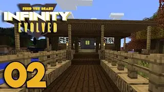 FTB Infinity Evolved Multiplayer | 02 | Logging Camp