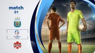 Argentina vs Canada || Copa America fifa 24 version